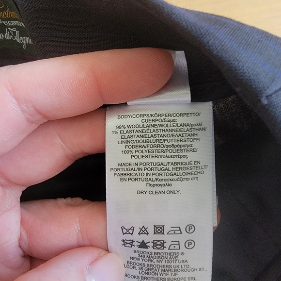 Brooks Brothers pinstripe italian wool pants - Picture 13 of 16